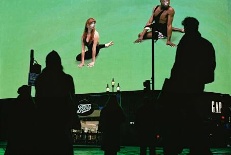 EDDIE PEAKE, A DREAM OF A REAL MEMORY, PICCADILLY CIRCUS, 2020, courtesy of Circa, Photography by Daniel Adhami