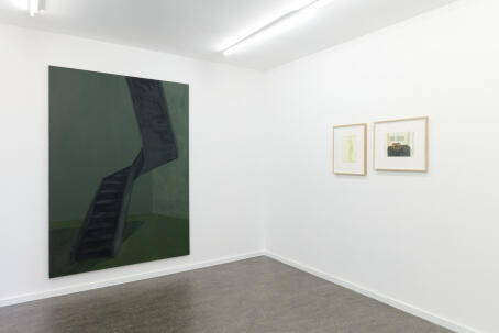 Guy Van Bossche - Checkpoint Charlie Forever, Paintings and Works on Paper 1987 - 2021 - Installation view at TICK TACK