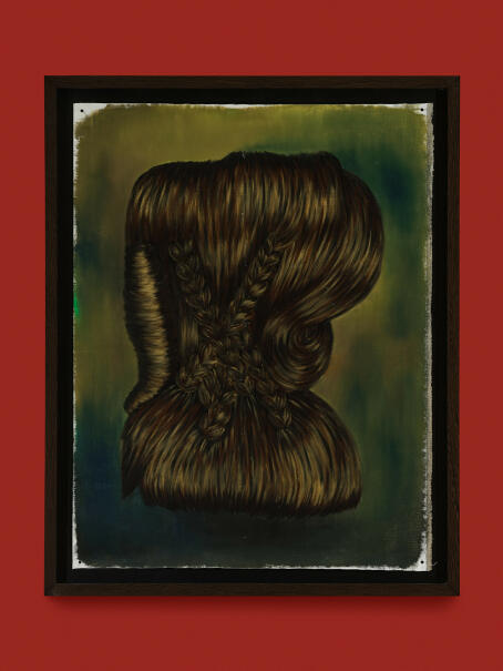 Patrick Vanden Eynde, Claire, 1989, Oil on canvas, 45,5 x 60,5 cm / LE NOUVEAU BIEDERMEIER / TICK TACK