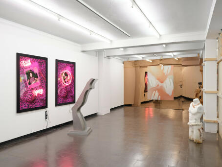 Liliane Vertessen, Pink Pussy / Heart and balls / Start me up, STREETSPACE BANGER / TICK TACK @ Kunsthalle Recklinghausen