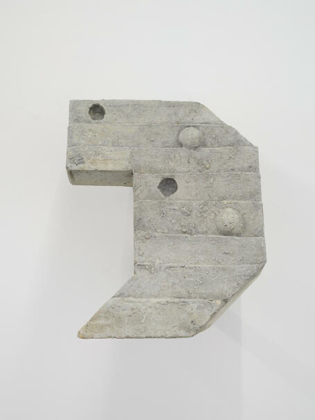 Marta Dyachenko, U-ICB VIII, 2023, Concrete, steel, Courtesy Kunsthalle Recklinghausen.