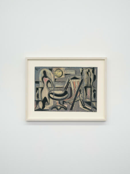 Hans Werdehausen, Ohne Titel, Undated, Mixed media on paper, Courtesy Kunsthalle Recklinghausen.