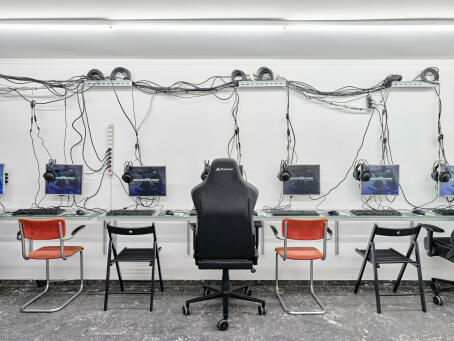 Brennan Wojtyla, LAN, 2025, site specific installation and performance, TICK TACK