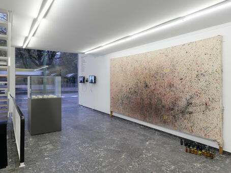 My People Will Return: In Air, In Water, In Light — Curated by Zayna Al-Saleh, 2025, installation view / TICK TACK