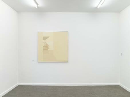 Jean Loix, Poëzie voor de armen C, Oil on canvas, 116 x 116 x 4 cm