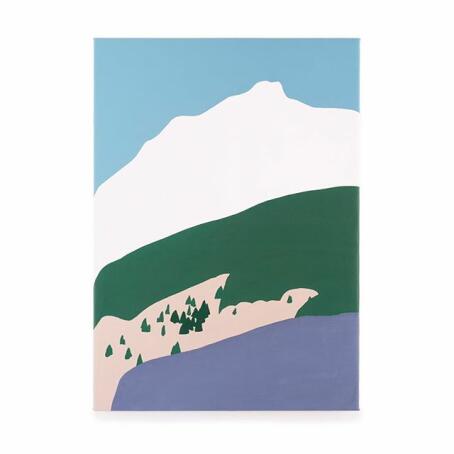 Miyeon Lee, Calanda 7:50am 27/02/19, 2019, Acrylic on Linen, 70x50cm. On view at the opening of TICK TACK. #ticktacktime.
Immigrant’s Eyes & Changing