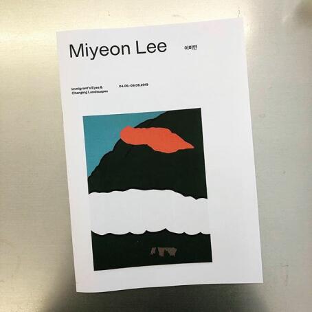 Exhibition catalogue Miyeon Lee. Design by @cclarijs!