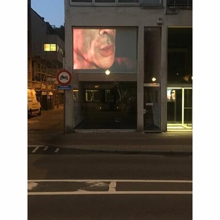 Some CINEMA Snapshots. TT screens every night after sunset. HISK @ TT@hisk_belgium #ticktacktime