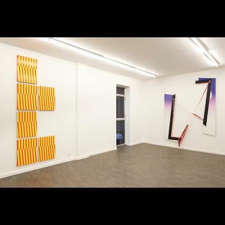 Twitch-Pitch install view. First Belgian soloshow from Jonas Maas (1985,DE).