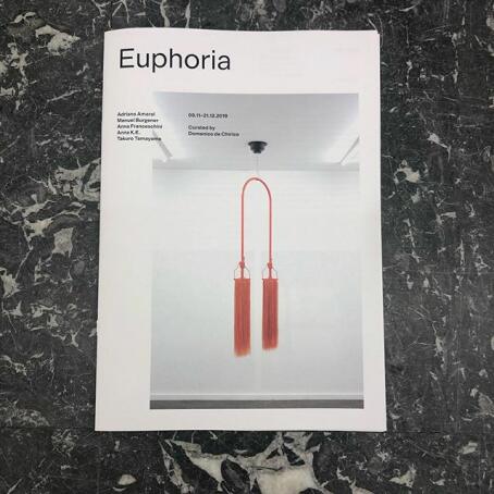 Euphoria catalogue. Groupshow curated by Domenico de Chirico.