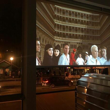 AES+F current CINEMA. Their video Feast of Trimalchio appeared in Venice (2009) and currently on CINEMA TT.