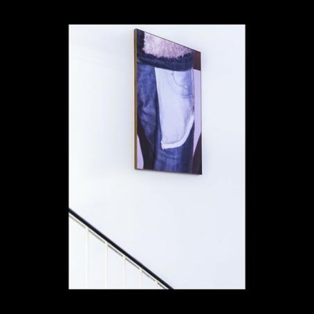 Love and Work (2007-today). Solo Flurin Bisig. Viva Last Blues, 2018, Print on Aludibond, 95 x 65 x 3 cm, Edition 3/1a.p.