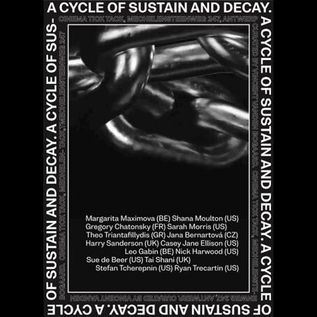 CINEMA TICK TACK: A Cycle of Sustain and Decay. 7 dialogues 2 artists per 2 weeks. Starting today!