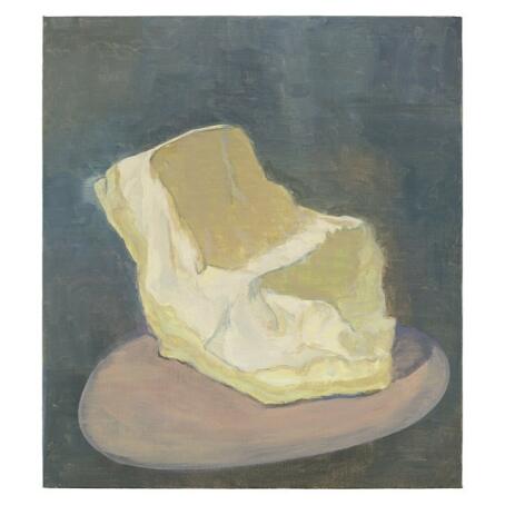 Guy Van Bossche, Chair Hidden by an Inflatable Object, 2020 Oil on canvas 53,7 x 47,8 cm 
____
Guy Van Bossche, Underground No Floor.
Open on appointm