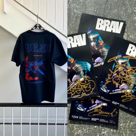 BRAV Limited Edition T-Shirt and Photo-Print
