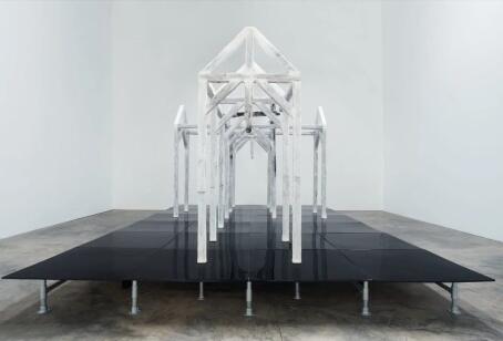 Banks Violette: As yet untitled (broken screen), Maureen Paley, London, 2008