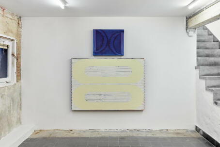 Clara Brörmann - Berta - 2021 - oil on canvas - 100 × 140 cm and 50 × 60 cm