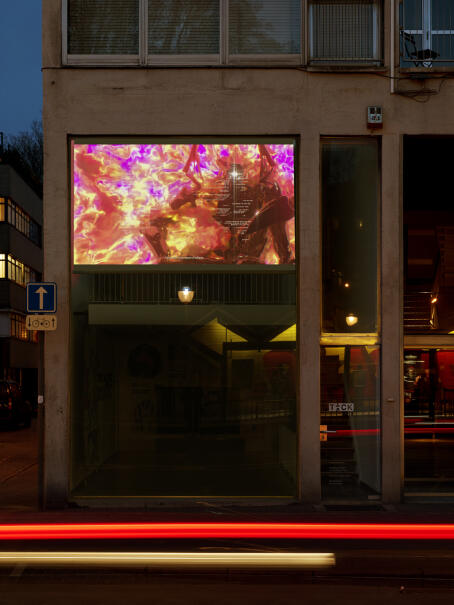 Sybil Montet - Geomancy - 2022 - video still - CGI, live data, AI, poetry, web
