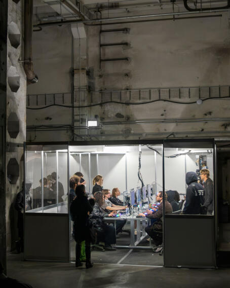 Brennan Wojtyla, LAN party, Atonal at The Infinite Now, 2026, Kraftwerk, Berlin