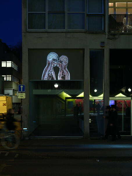Frank Theys “THE KISS #4”, 2014, Single-screen video installation, 4K 16:9, Color, Silent, 7’04"