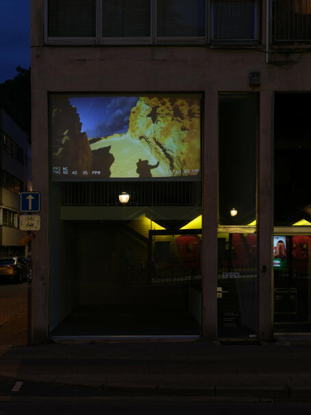 Sybil Montet - Geomancy - 2024 - video still - CGI, live data, AI, poetry, web
