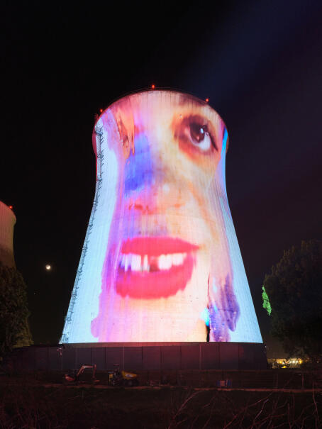 Marilyn Minter - MELTDOWN - 2025 - Installation view - co-produced by TICK TACK for HORST Arts & Music Festival 2025