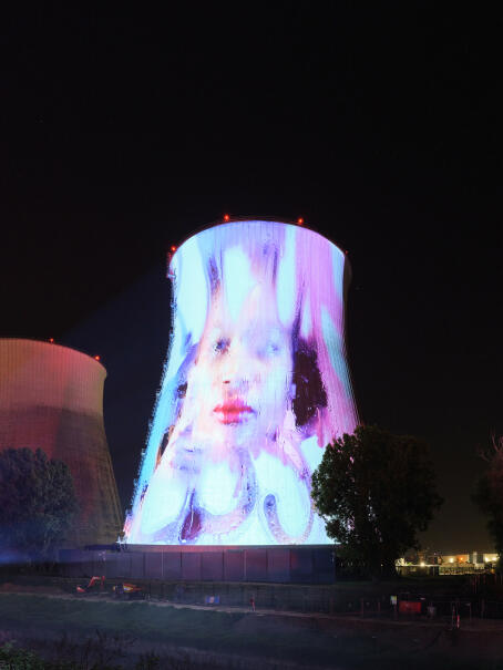 Marilyn Minter - MELTDOWN - 2025 - Installation view - co-produced by TICK TACK for HORST Arts & Music Festival 2025