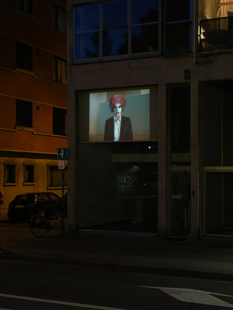 Ina Wudtke, A Portrait of the Artist as a Worker (rmx), 2006, Videostill, Collection M HKA