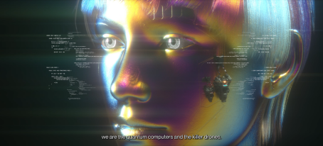 Sybil Montet - Geomancy - 2024 - video still - CGI, live data, AI, poetry, web