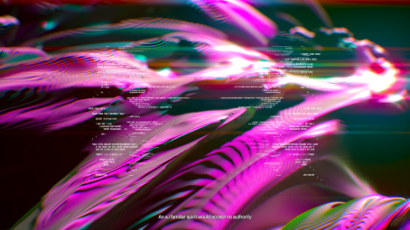 Sybil Montet - Geomancy - 2022 - video still - CGI, live data, AI, poetry, web