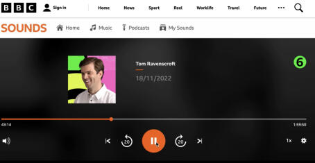 BBC Radio 6 interview with Richie Culver