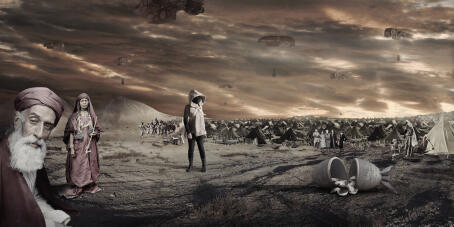 Larissa Sansour/Soren Lind - In the Future They Ate from the Finest Porcelain  (2016)