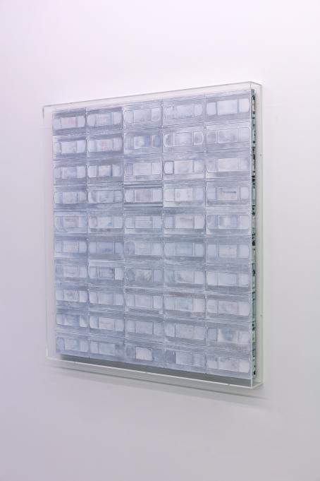 Joep van Liefland - Untitled (Next Friday) - Plexiglass, VHS tapes, Enamel paint - 2020