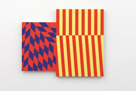 Jonas Maas, Untitled, 2019, Acrylic on mdf, 69,4 x 84,5 cm