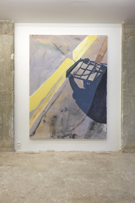 Koen van den Broek - Shadow, M.M - 2019 - Oil and mixed media on canvas - 210 x 157,5 cm - Courtesy Greta Meert