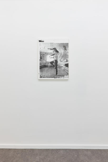 Leo Gabin - Did Not Say - 2013 - Silkscreen and acrylic on PVC - 72 x 50 cm