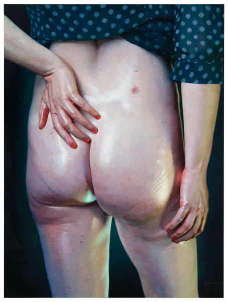 Martin Eder - Backdrop - 2018 - Oil on canvas - 200x150 cm