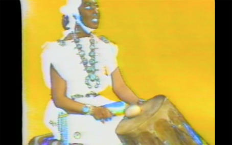 Nam June Paik, Suite 212: American Indian (1974), Color, sound, 5:34 - Nam June Paik Art Center Video Archives