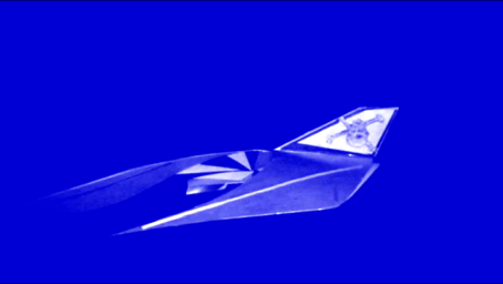 Rene Spitzer - Spaceship Prt Blue Run - 2016 - 1'3' videoloop