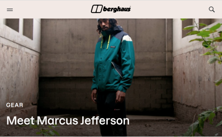 Berghaus Meet Marcus Jefferson