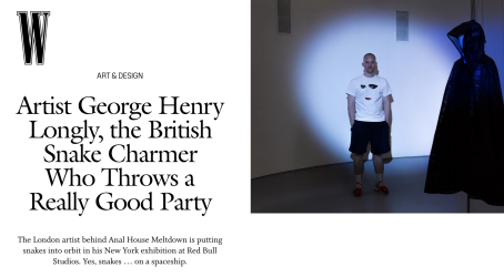 W Magazine: The London artist behind Anal House Meltdown
