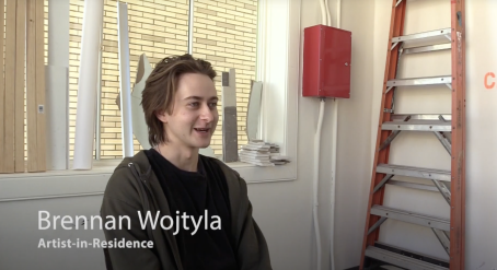 Interview with MOCA's UNF Artist-in-Residence: Brennan Wojtyla | Spinnaker News