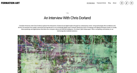 Formation Art: An Interview With Chris Dorland