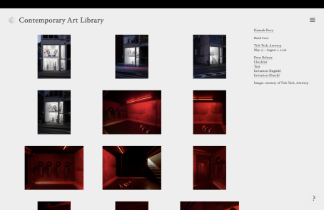 Contemporary Art Library featuring HARD LOVE