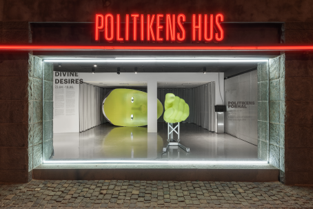 Stine Deja - Devine Desires - Installation views from Politiken's Forhal - Photography by David Stjernholm