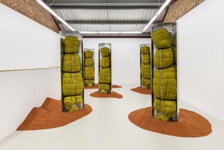 Stine Deja - Installation view from 'Last Resort' at Annka Kultys Gallery, London
