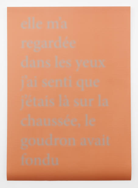 TICK TACK x La Cambre - Third place or What? - Charlotte Quinonero - L’engourdissement - 2020 - Text, prints on paper - 118,9 x 168,2 cm