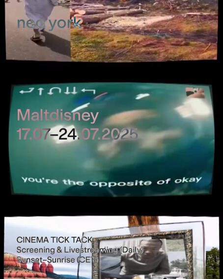 Maltsdisney - neo york - 2025 - CINEMA TICK TACK