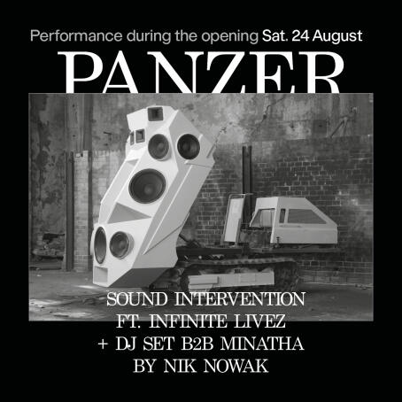 TICK TACK - STREETSPACE BANGER - Panzer by Nik Nowak - Kunsthalle Recklinghausen